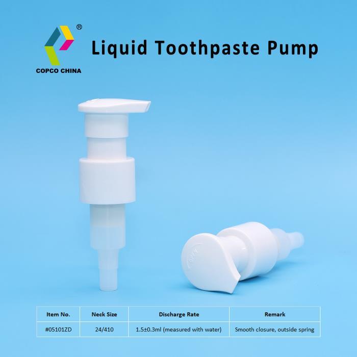 Liquid Toothpaste Pump #05101ZD