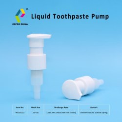 Liquid Toothpaste Pump #05101ZD