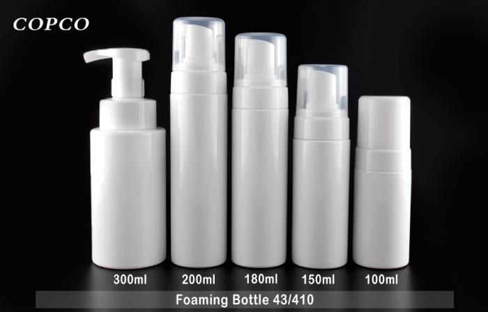 Foaming bottles for cleanser,family hand washing , baby shampoos and body washing