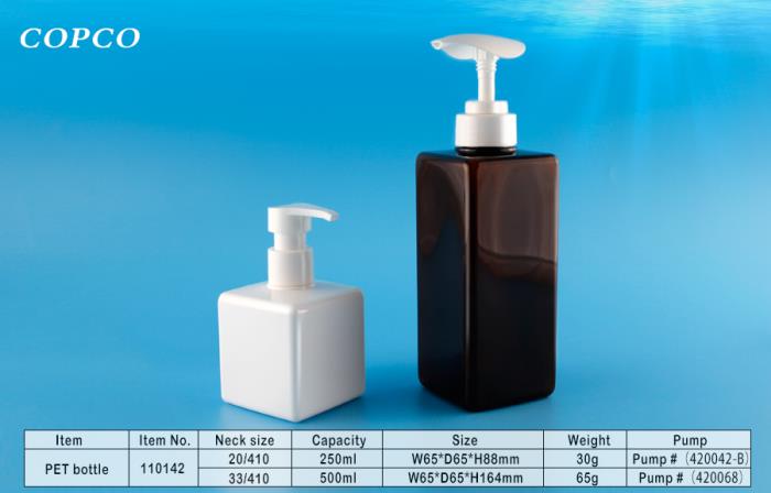 COPCO China Introduces New Square PET bottle 