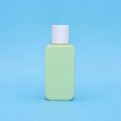 Flat pack bottles with 3-fold impact
